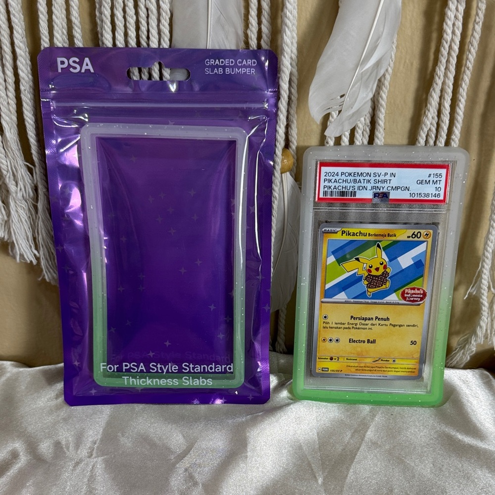 Pokémon Card Bumper Guard Slab Protector